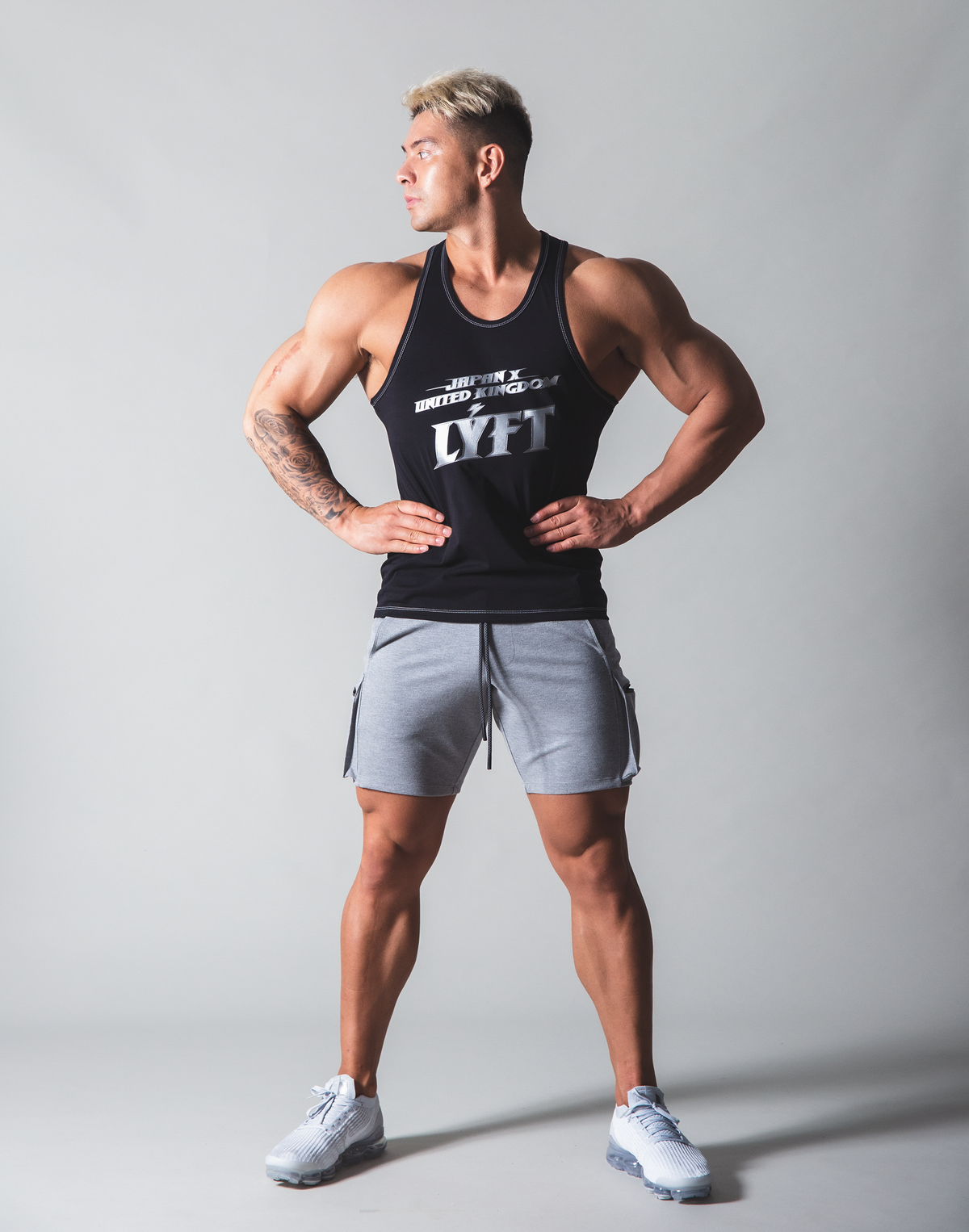 LÝFT Hard Rock Logo Classic Tanktop - Black