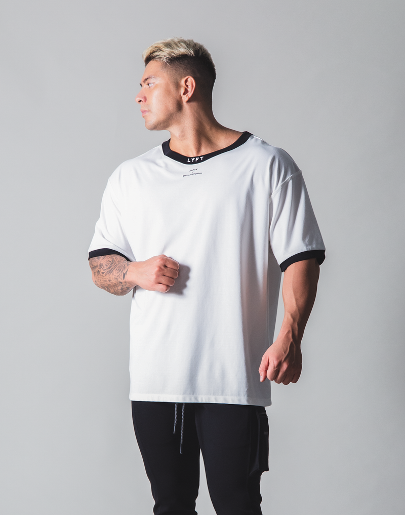 【完売品】LYFT NECK LOGO BIG Tシャツ XLsize
