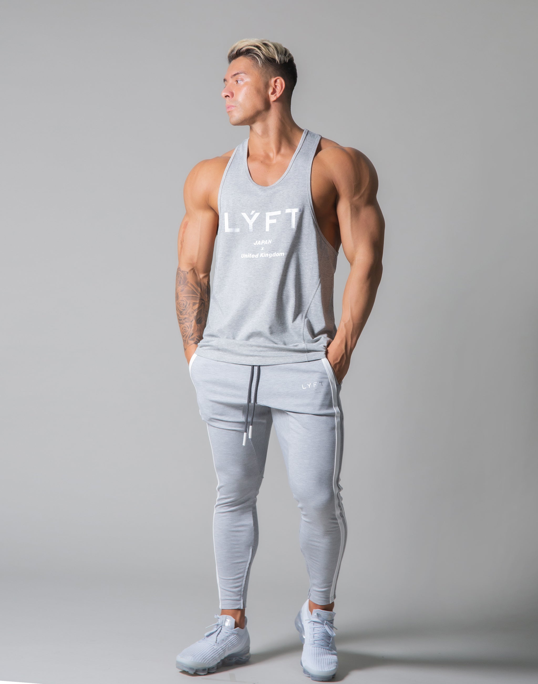 LYFT Standard Logo Training Tanktop - Grey – LÝFT