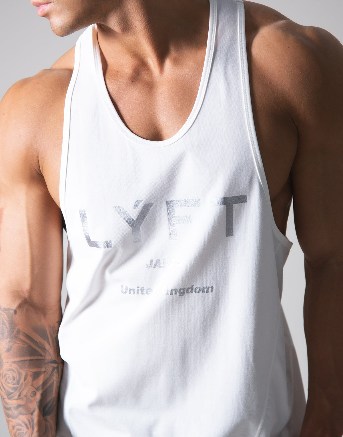 Standard Logo Training Tanktop - White