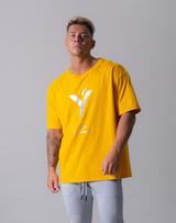 LÝFT Y Logo Big T-Shirt - Yellow