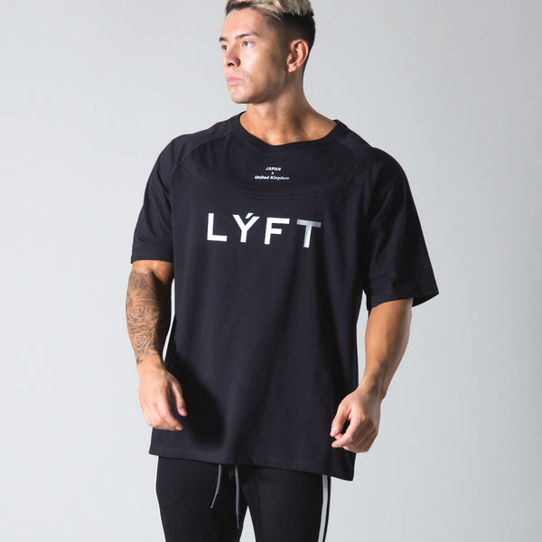 Round Separate Big T-shirts - Black – LÝFT