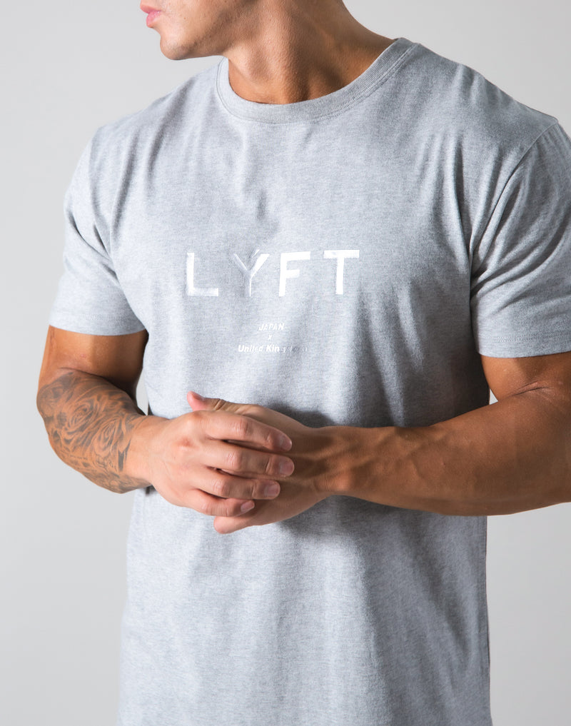 LÝFT Logo Standard T-Shirt - Grey