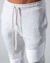 Angle Wide Line Sweat Pants - Grey