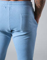 Angle Wide Line Sweat Pants - L.Blue