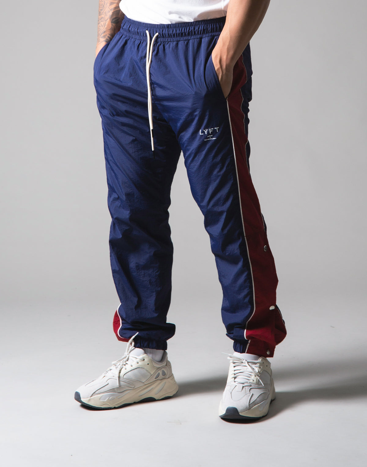 Warm Up Nylon Pants - Navy