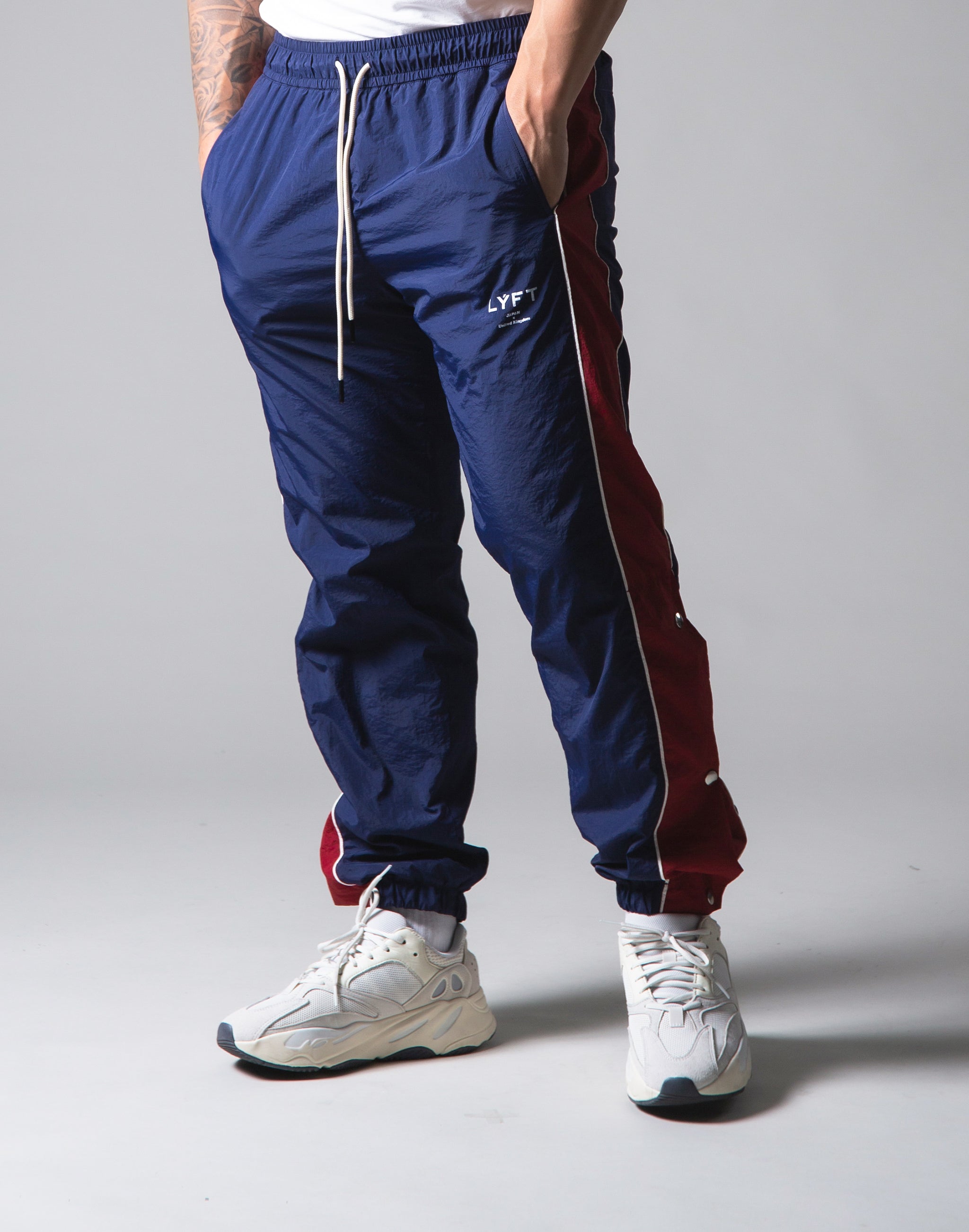 LYFT ナイロンパンツ Warm Up Nylon Pants - Navy – LÝFT