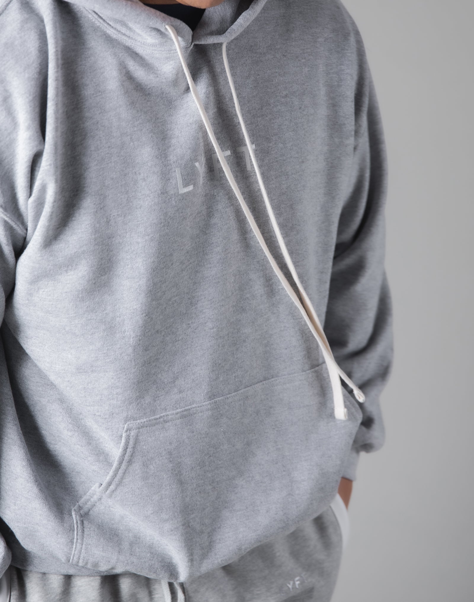 Silver Flag Pullover Hoodie - Grey – LÝFT