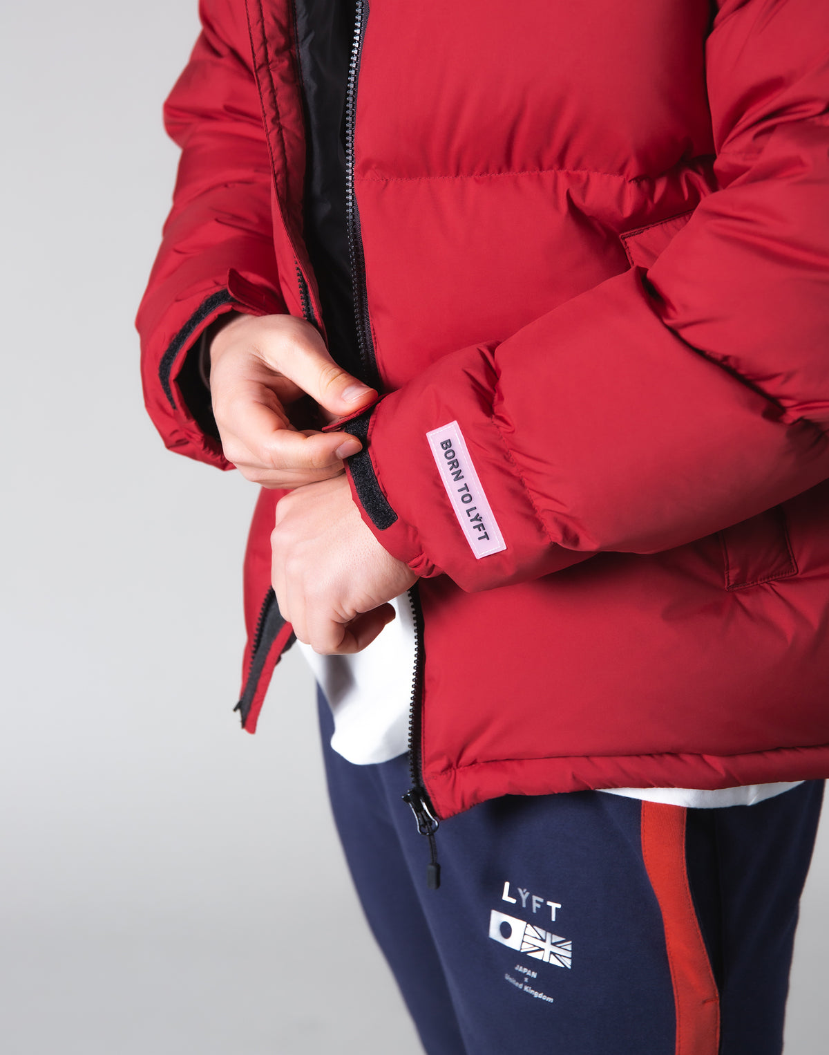 LÝFT Genuine Down Jacket - 90:10 - Red