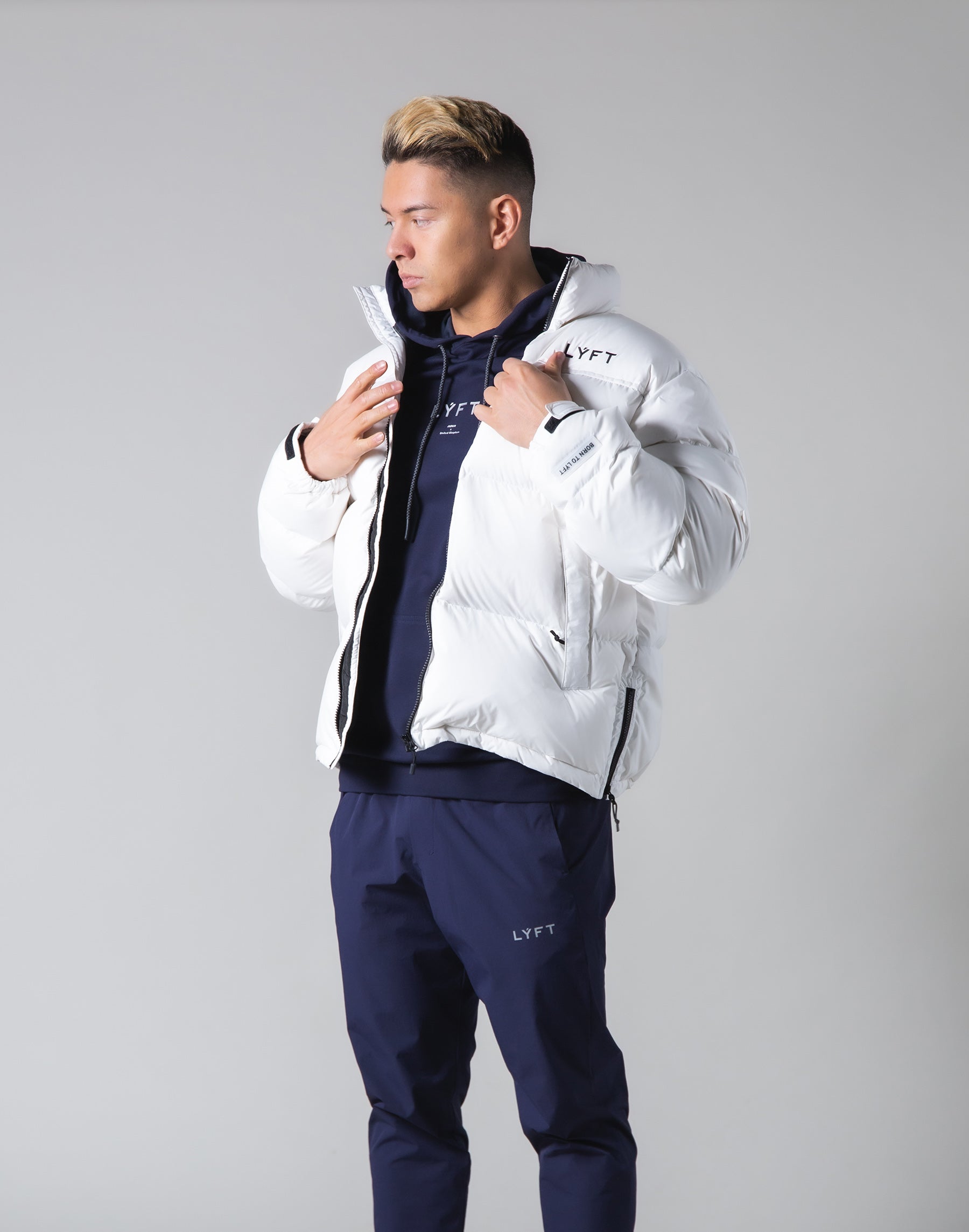 LÝFT Genuine Down Jacket - 90:10 - White