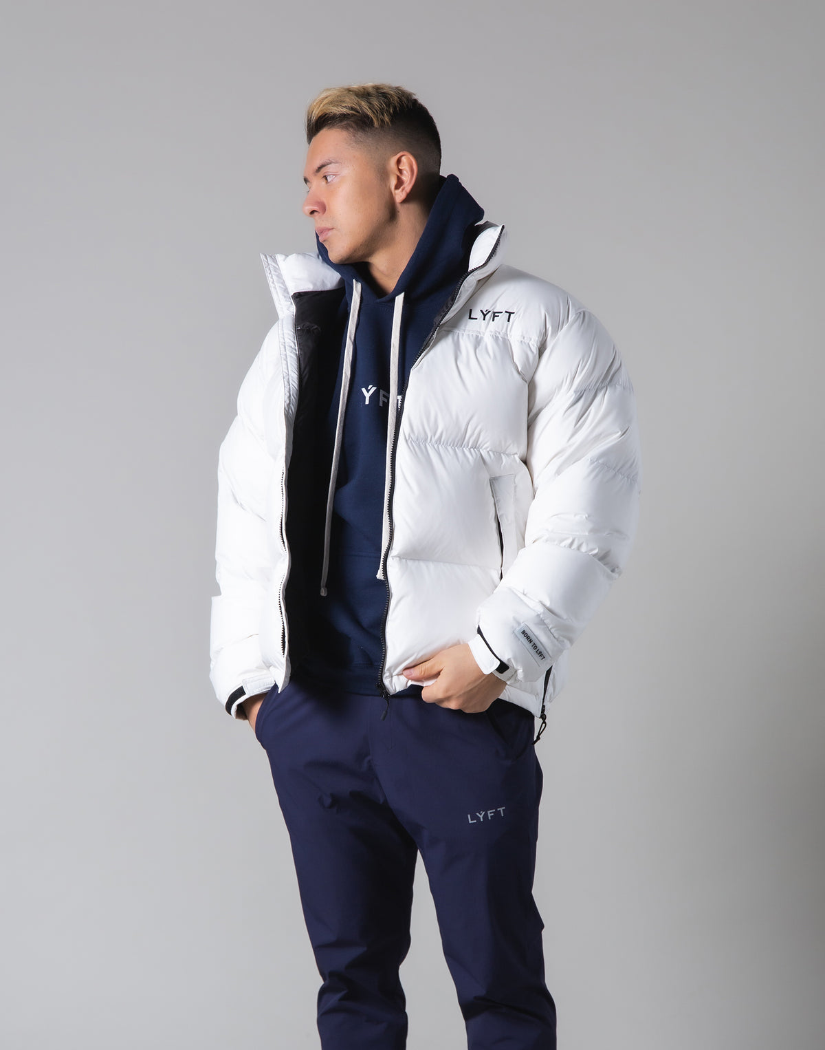 <transcy>LÝ FT Genuine Down Jacket --90: 10 --White</transcy>