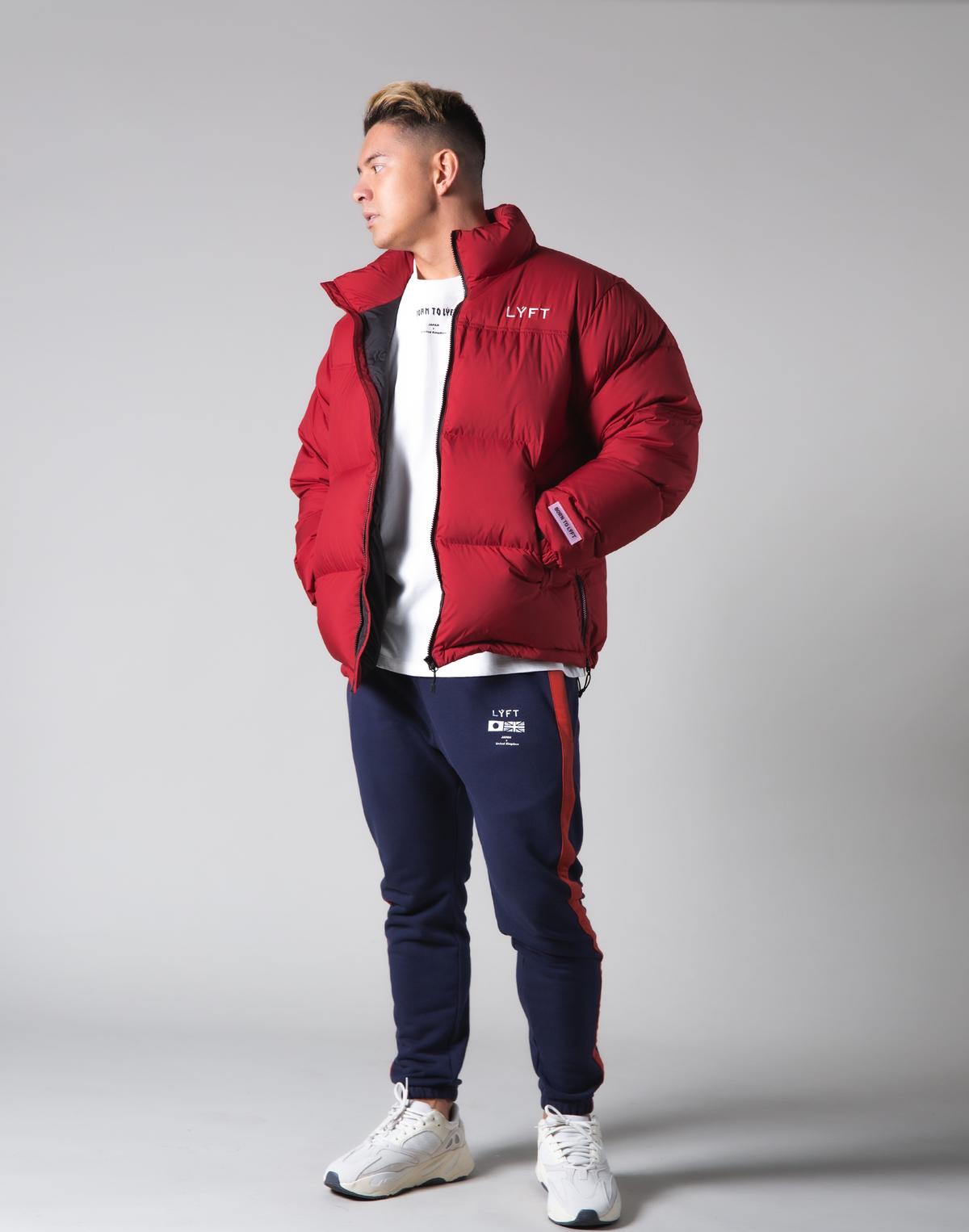 LÝFT Genuine Down Jacket - 90:10 - Red