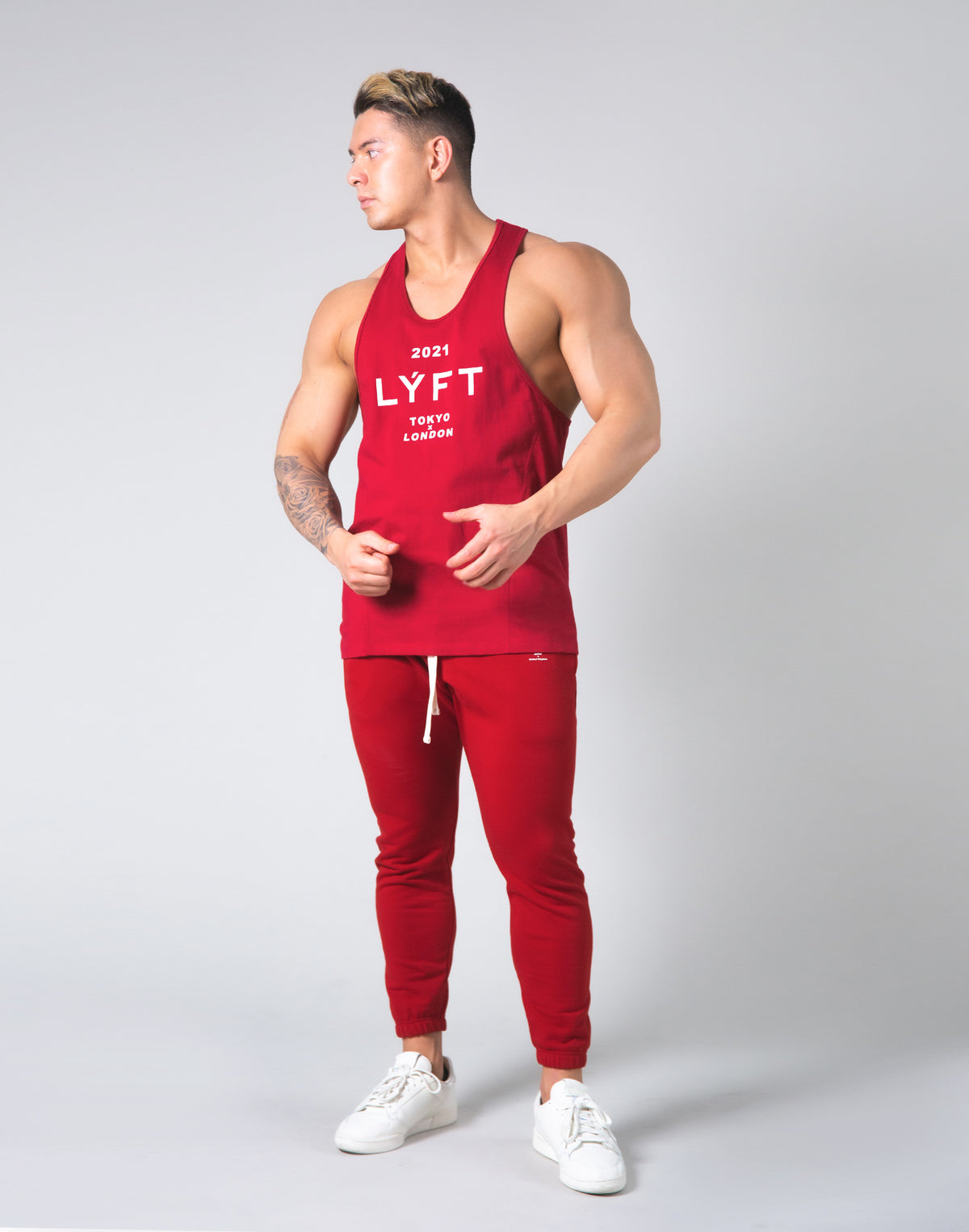 2021 Limited Logo Training Tanktop - Red
