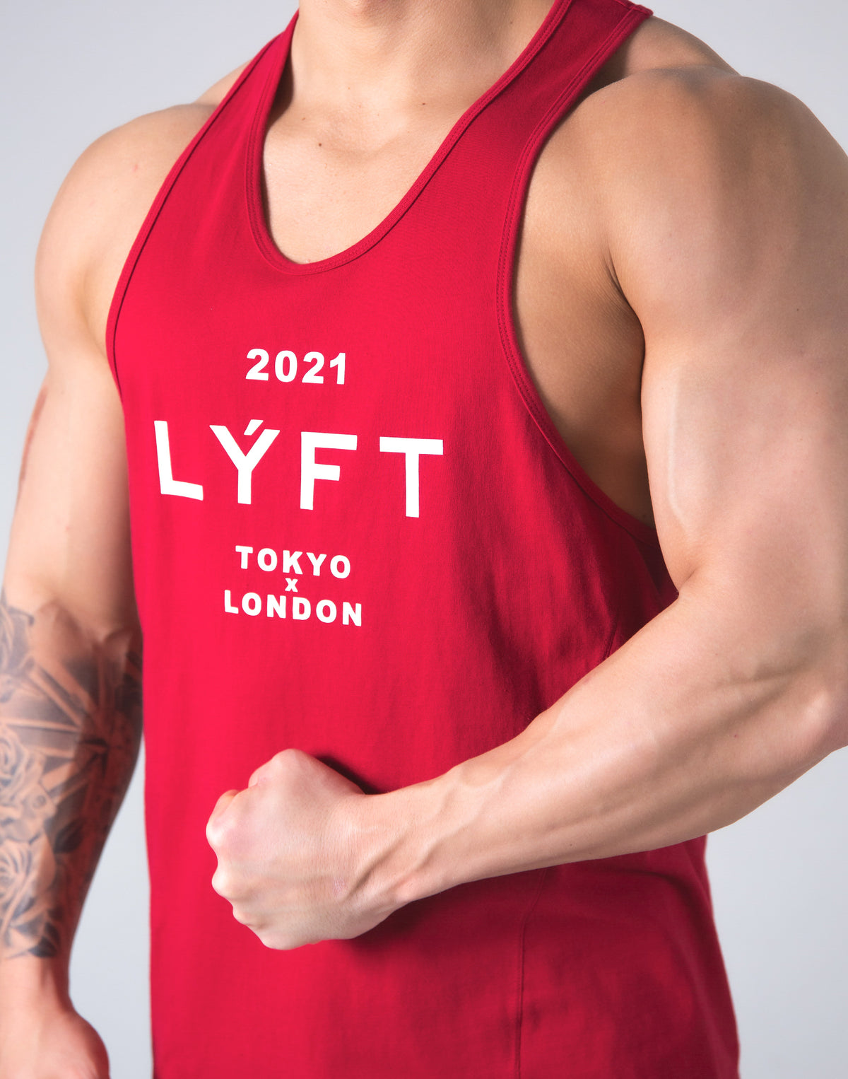 2021 Limited Logo Training Tanktop - Red