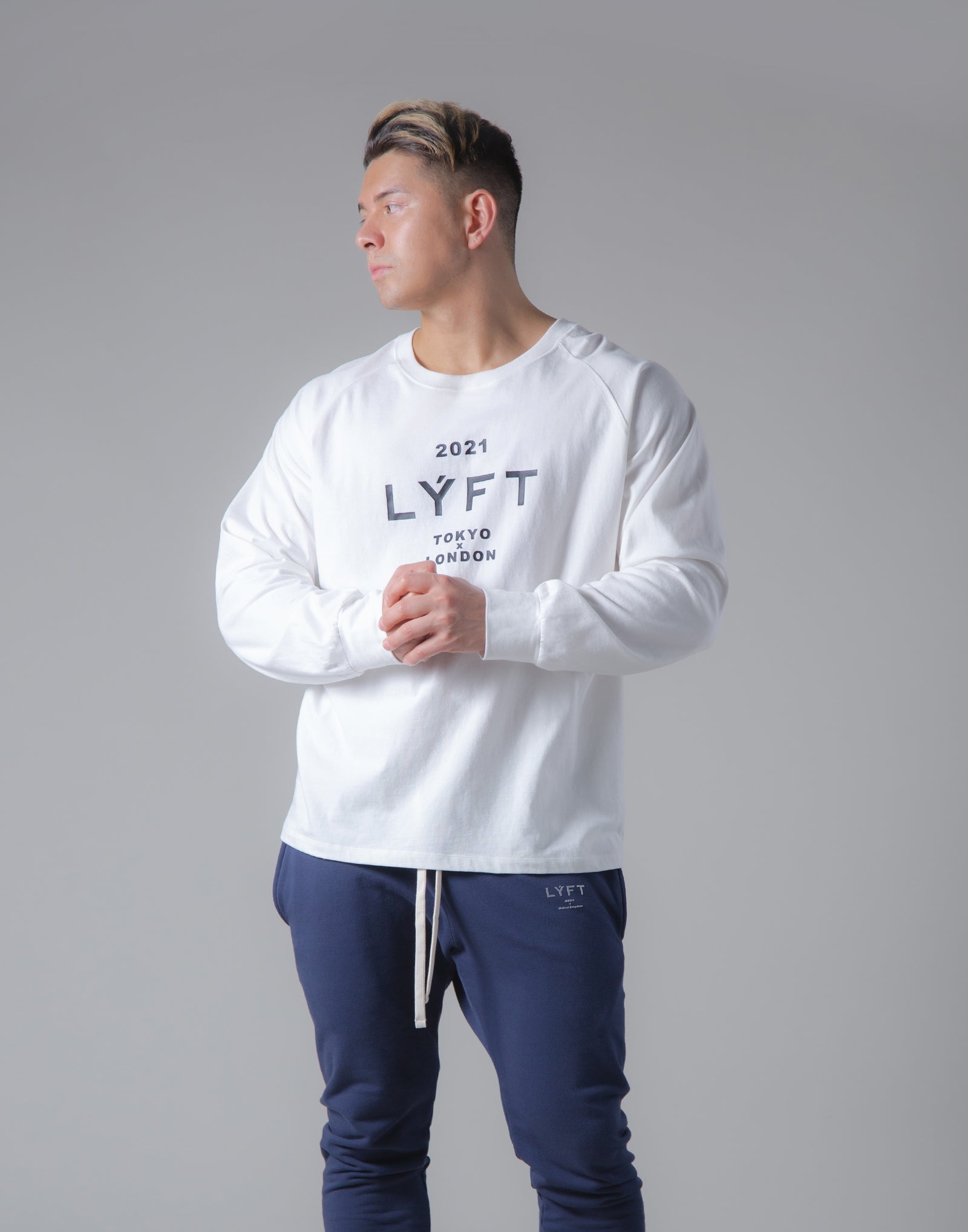 2021 Limited Logo Long Sleeve T-Shirt --White – LÝFT