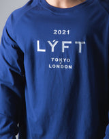<transcy>2021 Limited Logo Long Sleeve T-Shirt --Navy</transcy>