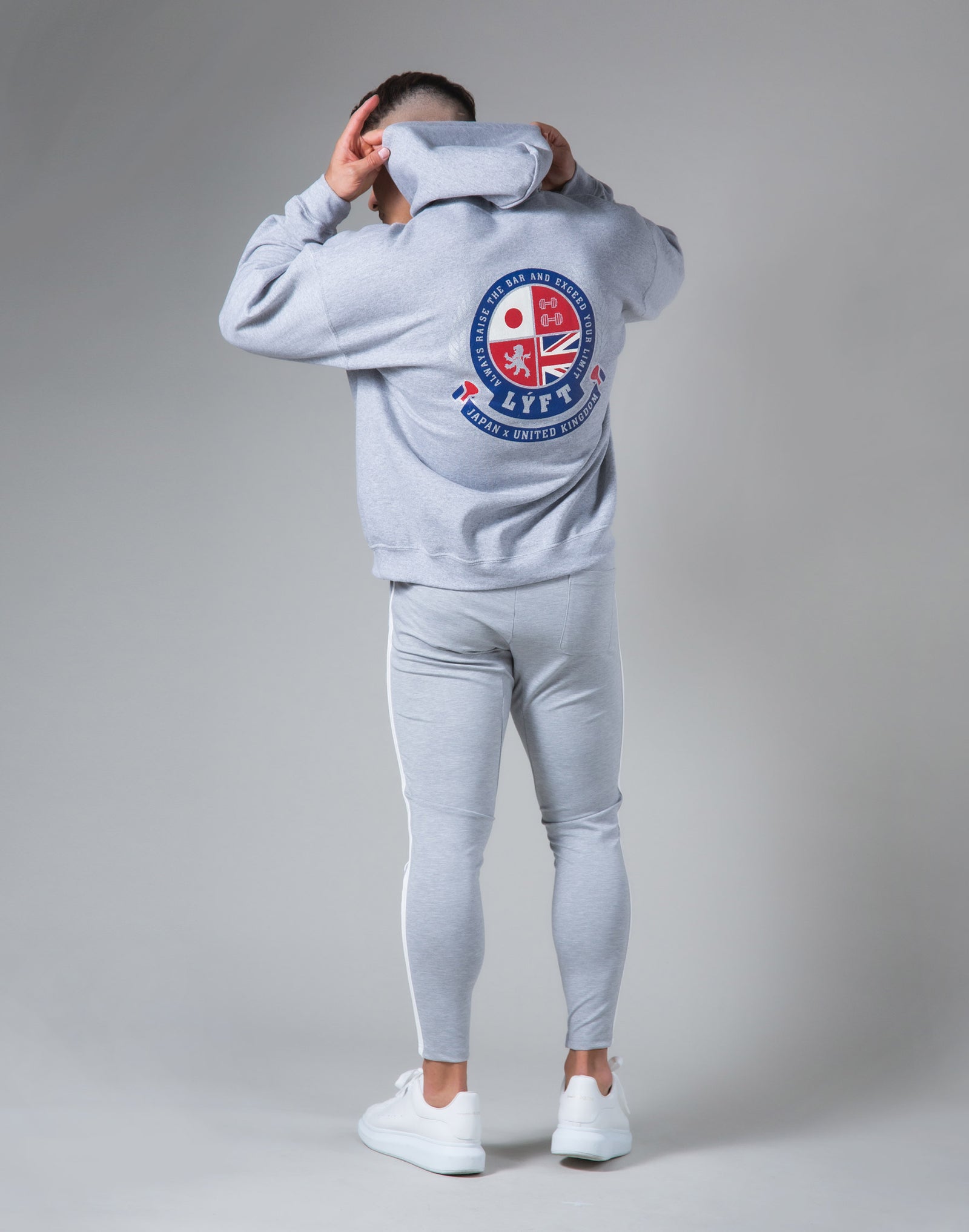 Symbolic Emblem Pullover Hoodie - Grey – LÝFT