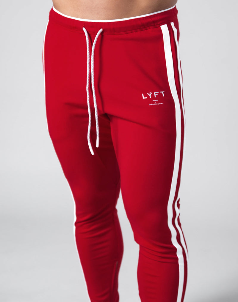 2Way Stretch 2 Line Pants --Red