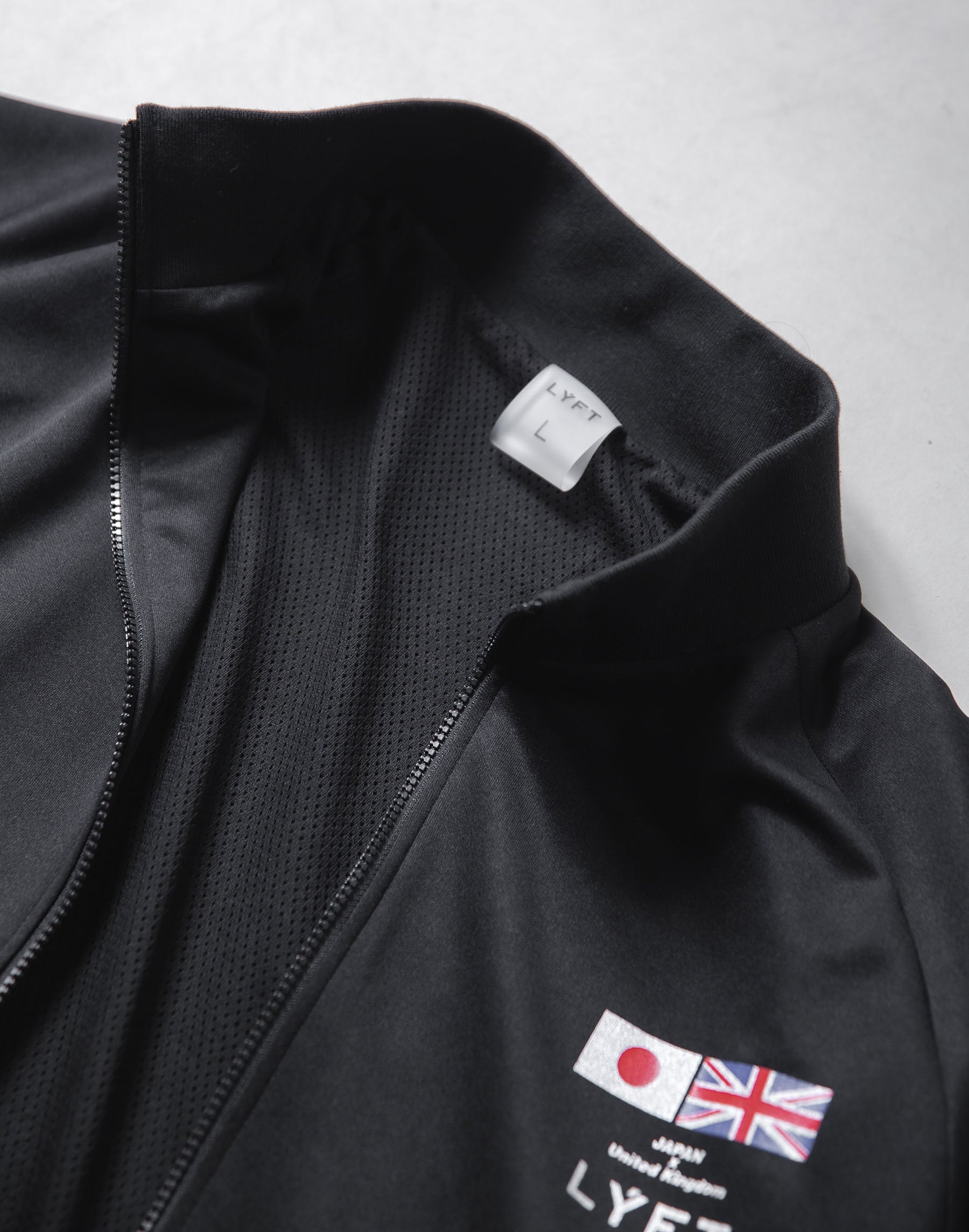 Oversize Angle Line Track Jacket - Black – LÝFT