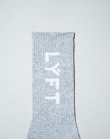 Side LÝFT Logo Socks - Grey