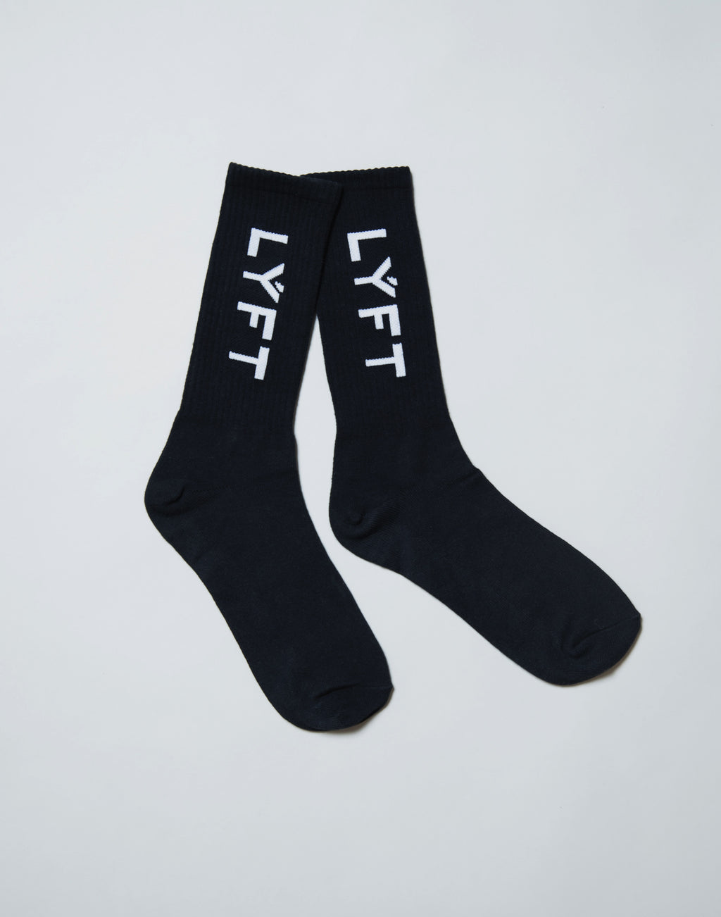 Side LÝFT Logo Socks - Black