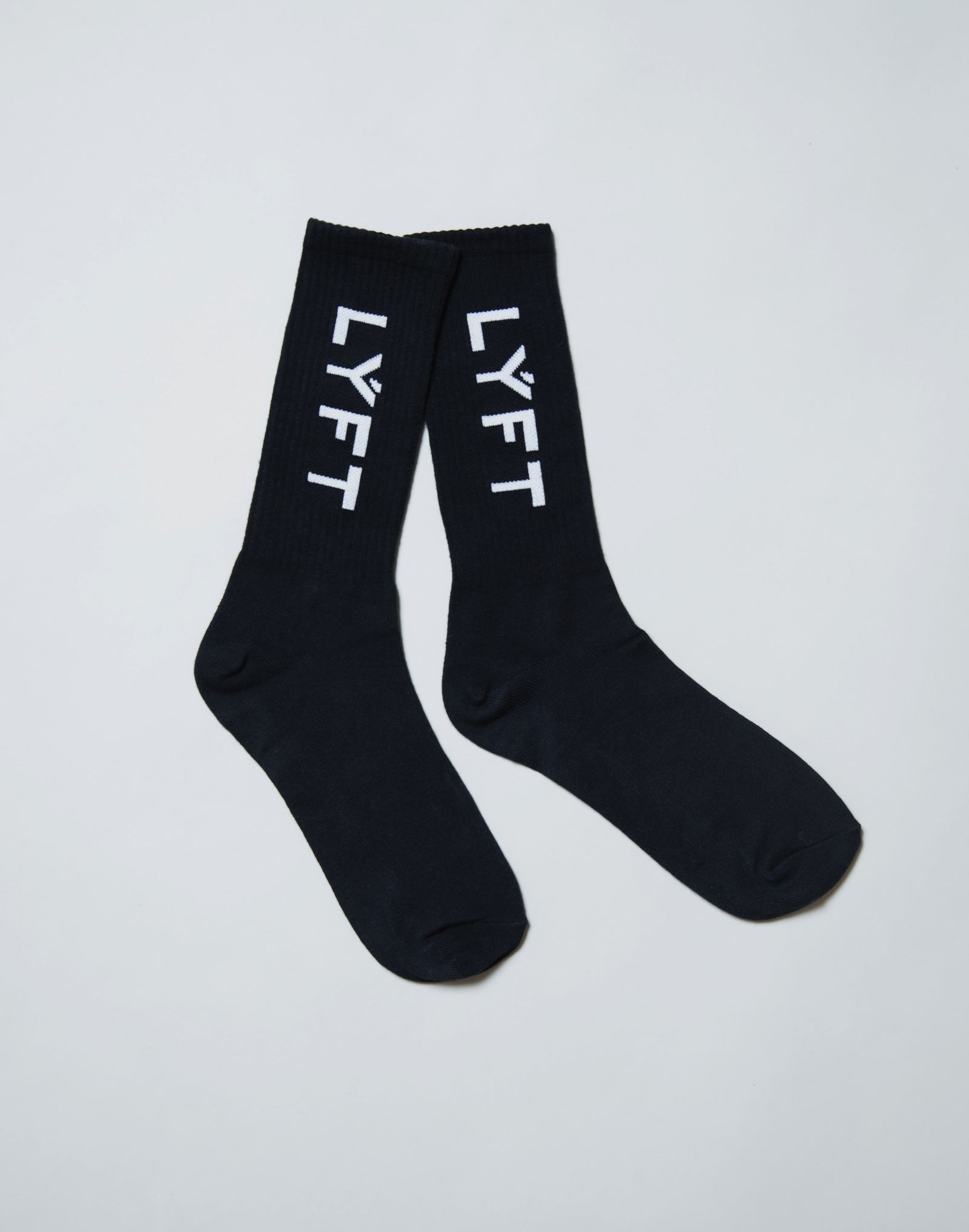 【新品未使用】Side LÝFT Logo Socks - 黒＆白 3足セット Side LÝFT Logo Socks - Black