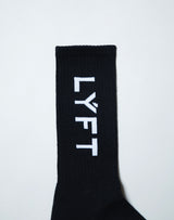 Side LÝFT Logo Socks - Black