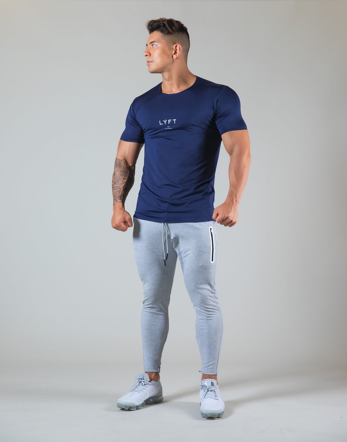 Seamless Slimfit T-Shirt - Navy