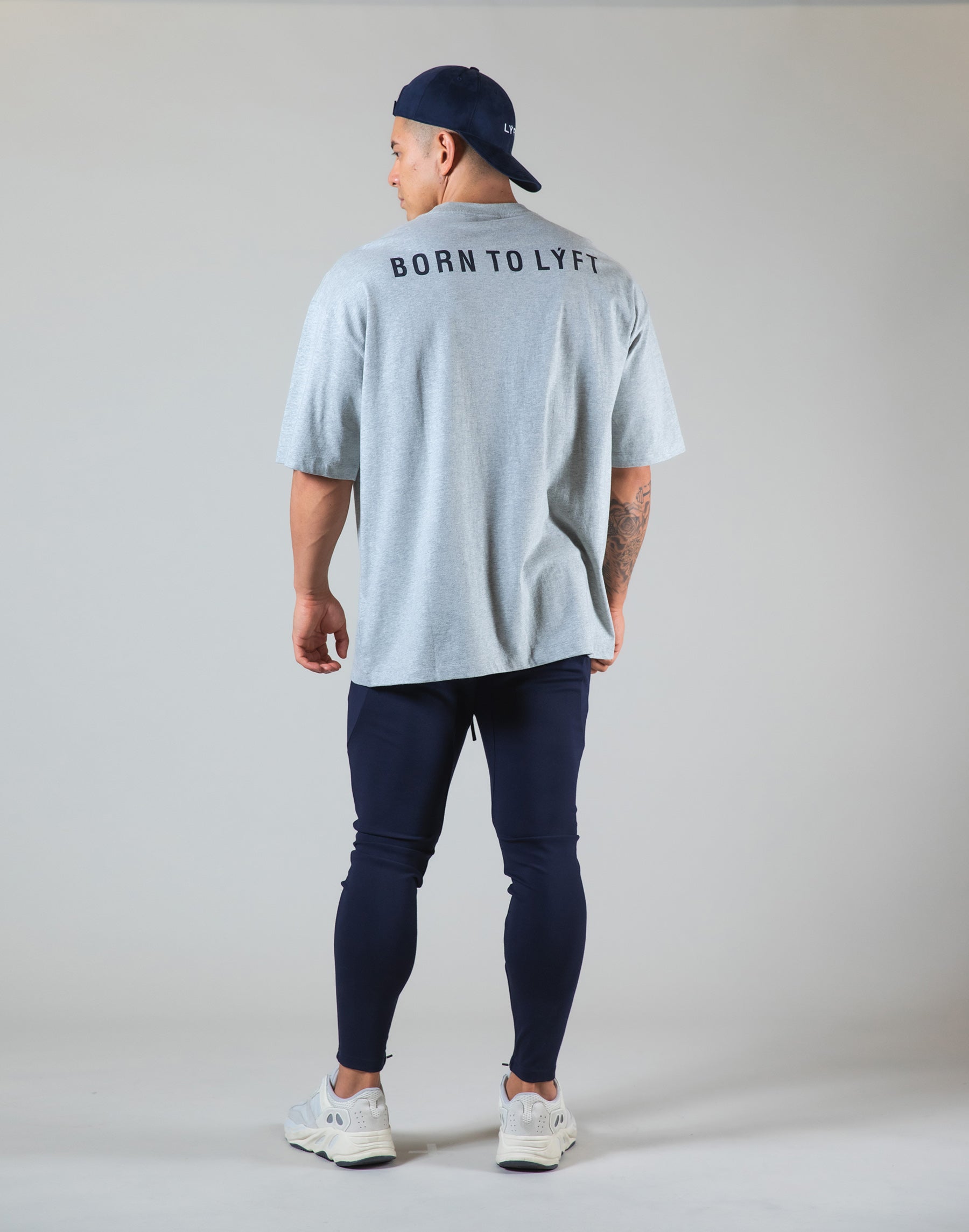 Born To LYFT Back Print Big T-Shirt 