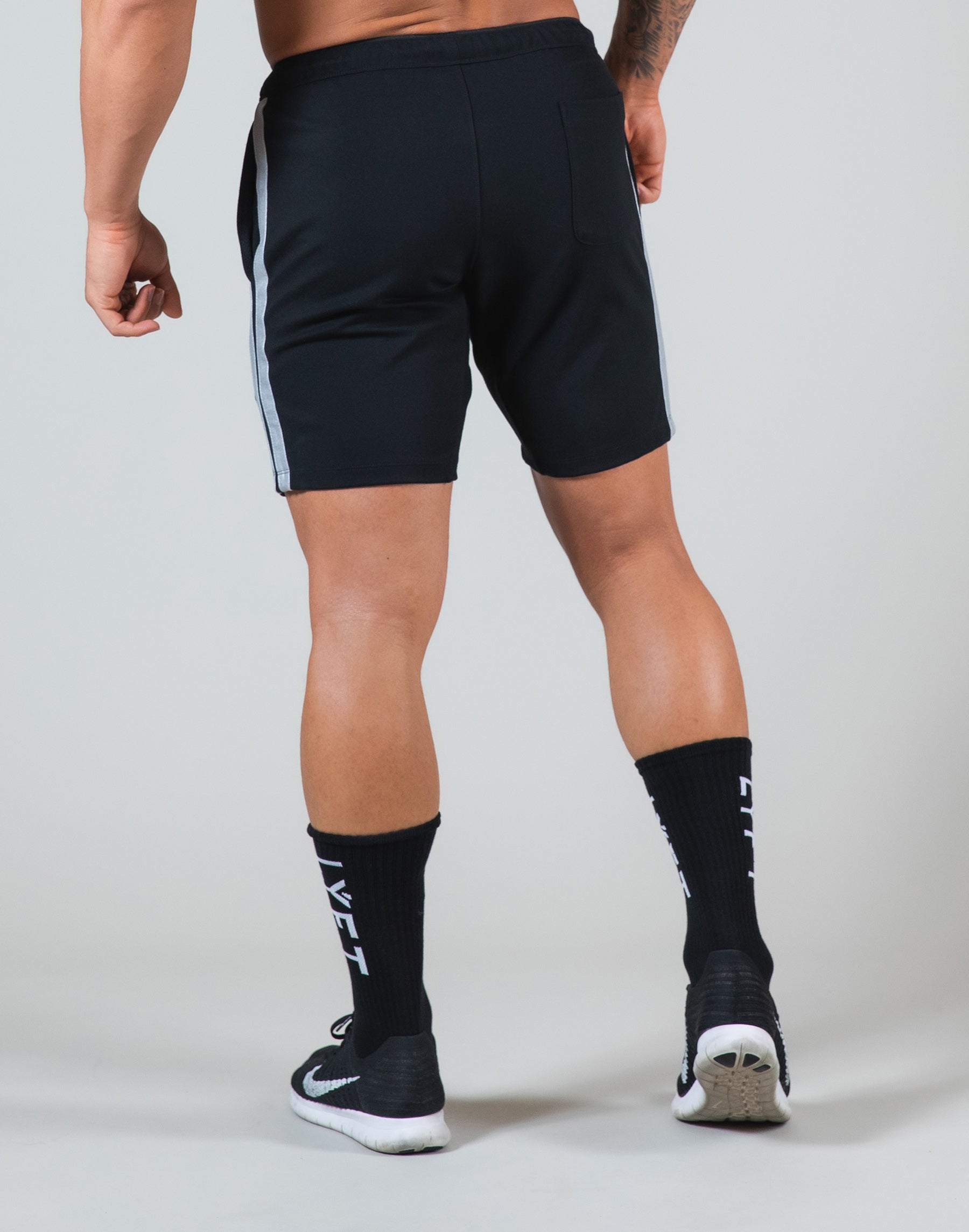 2Way Stretch 2 Line Shorts - Black – LÝFT