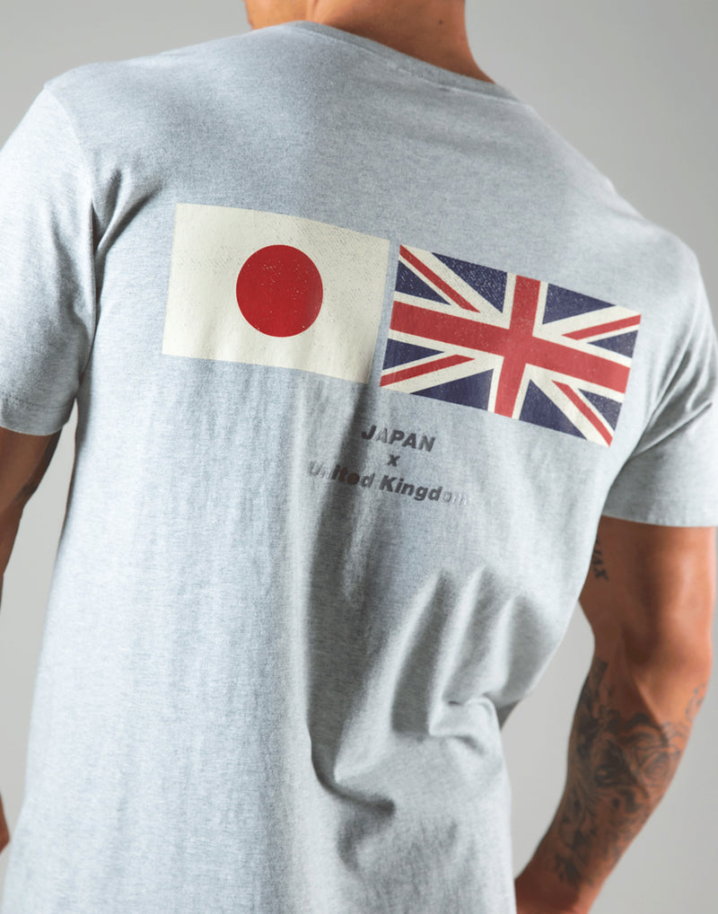 LÝFT Flag Standard T-Shirt - Grey