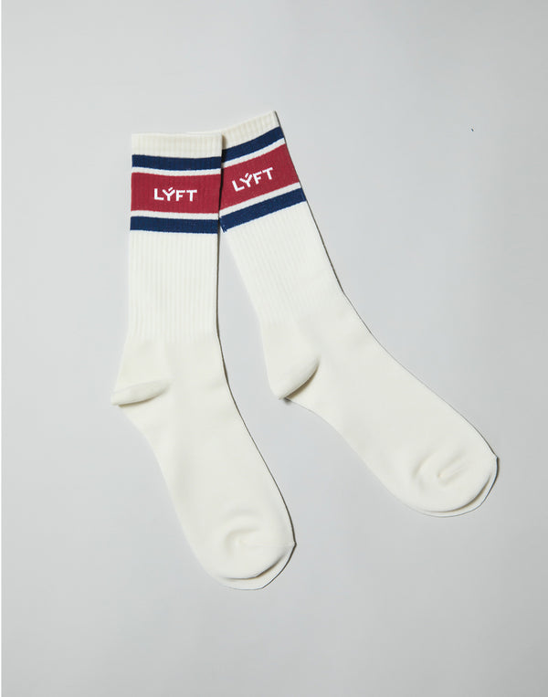 <transcy>LÝ FT Socks 03 --White</transcy>