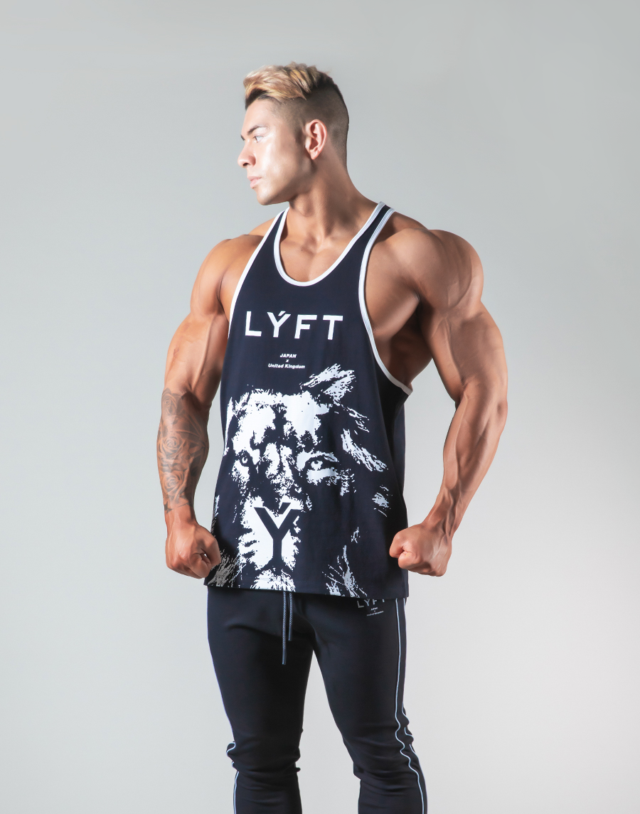 Lion Training Tanktop - Black – LÝFT
