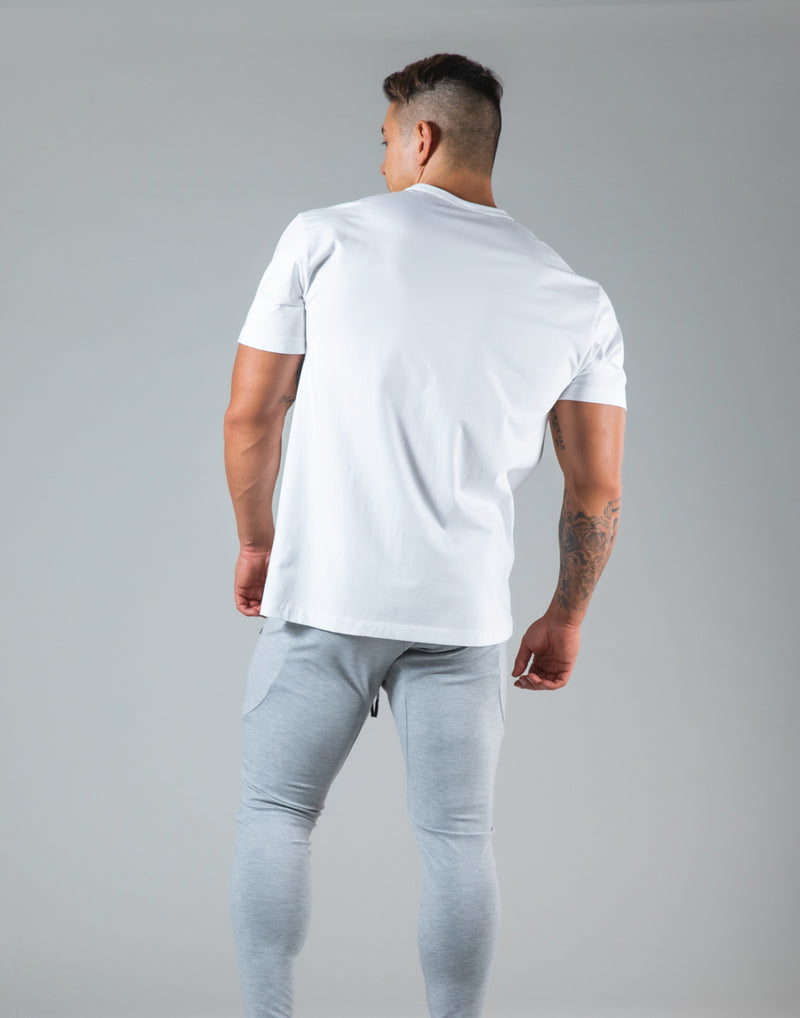 <transcy>2Way Brush Line Standard T-Shirt --White</transcy>