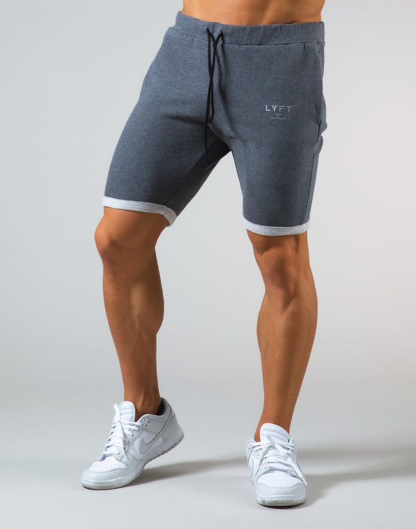 <transcy>2Way Stretch Sweat Shorts --Dark Gray</transcy>