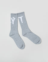 Brush Logo Socks - Grey
