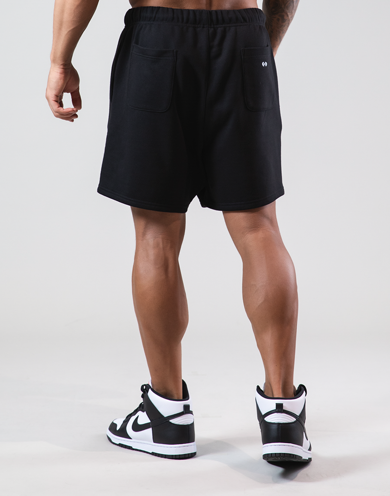 LÝS Logo Sweat Shorts - Black