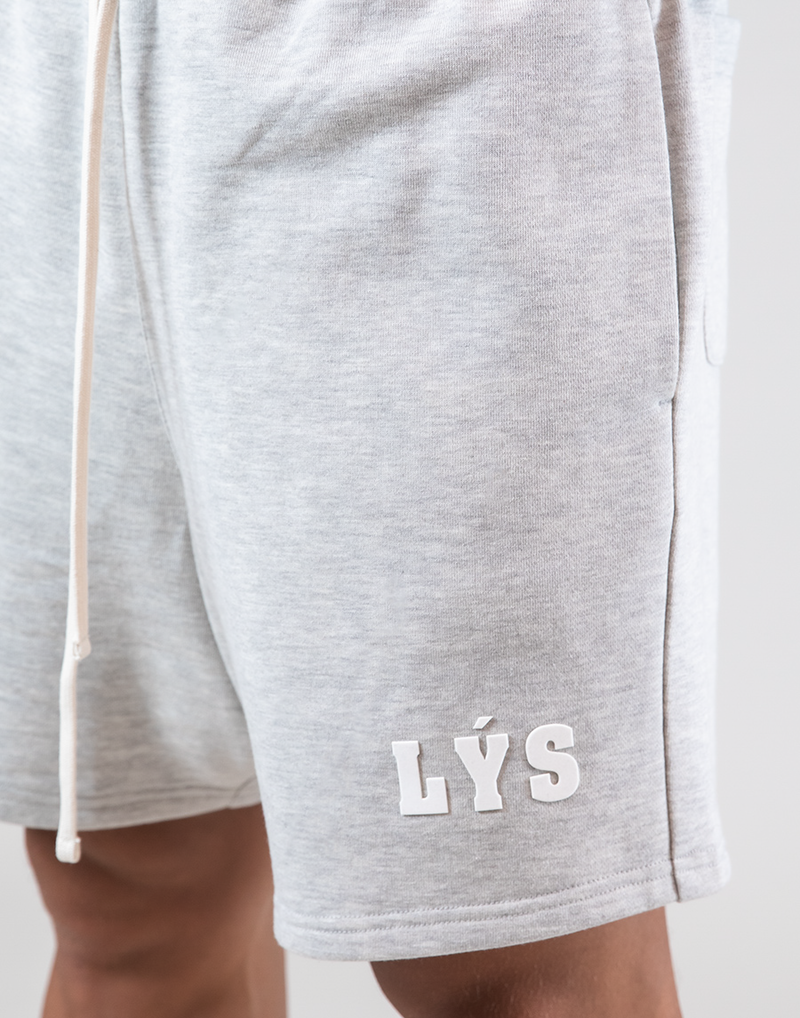 LÝS Logo Sweat Shorts - Grey