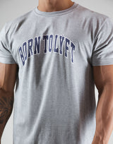 College Logo Standard T-Shirt - Grey