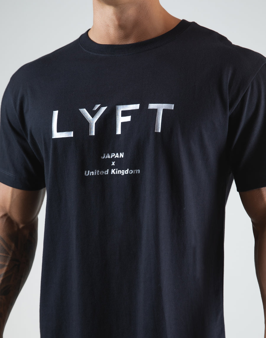 LÝFT Logo Standard T-Shirt - Black