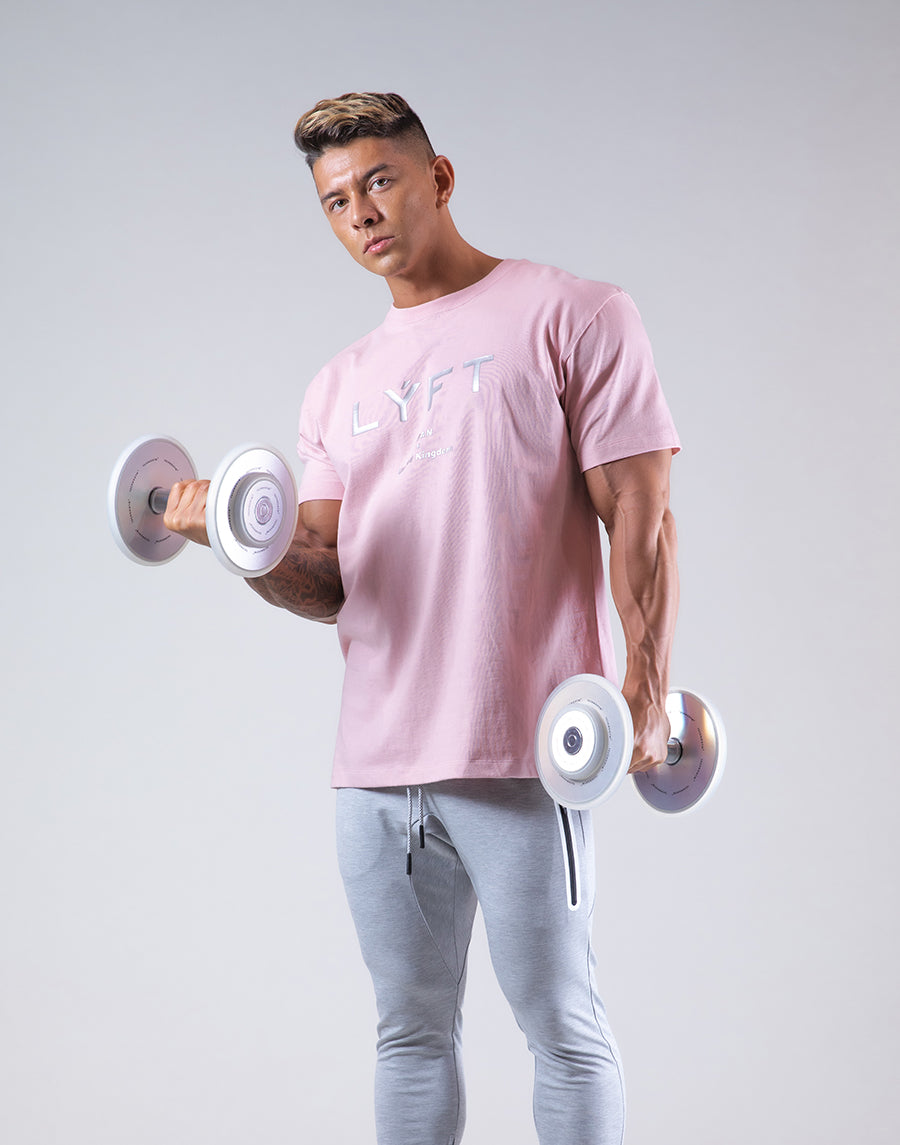 LÝFT Logo Standard T-Shirt - Pink