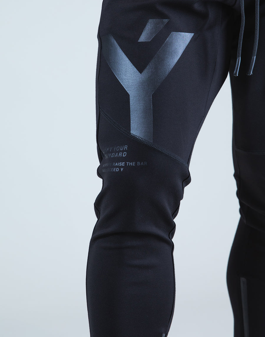 2Way Stretch Separate Pants 2 - Black