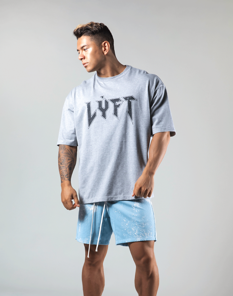 London Punk Big T-Shirt - Grey