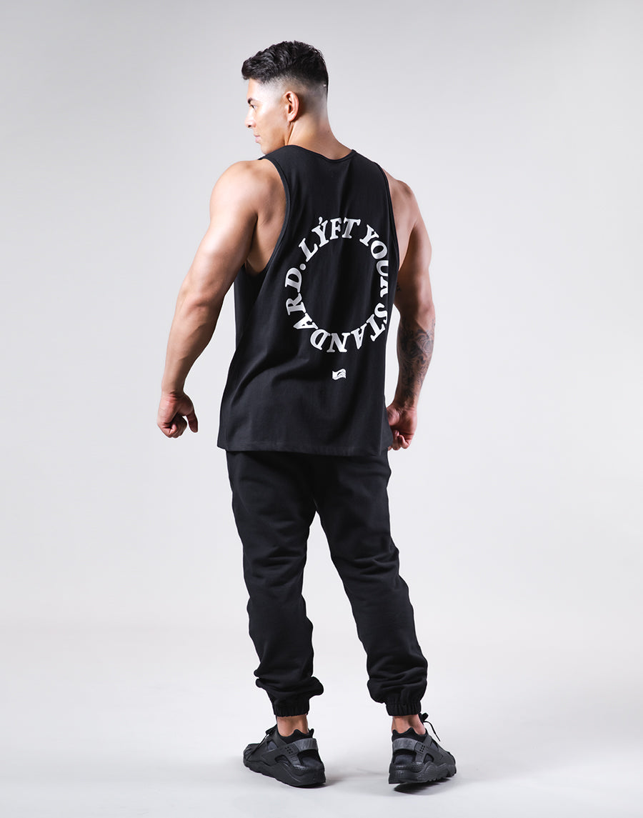 Message Ring Tanktop - Black