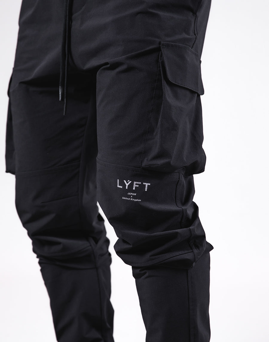 LYFT ストレッチカーゴパンツBLACK XL リフト Stretch Nylon Cargo Pants - Black – LÝFT
