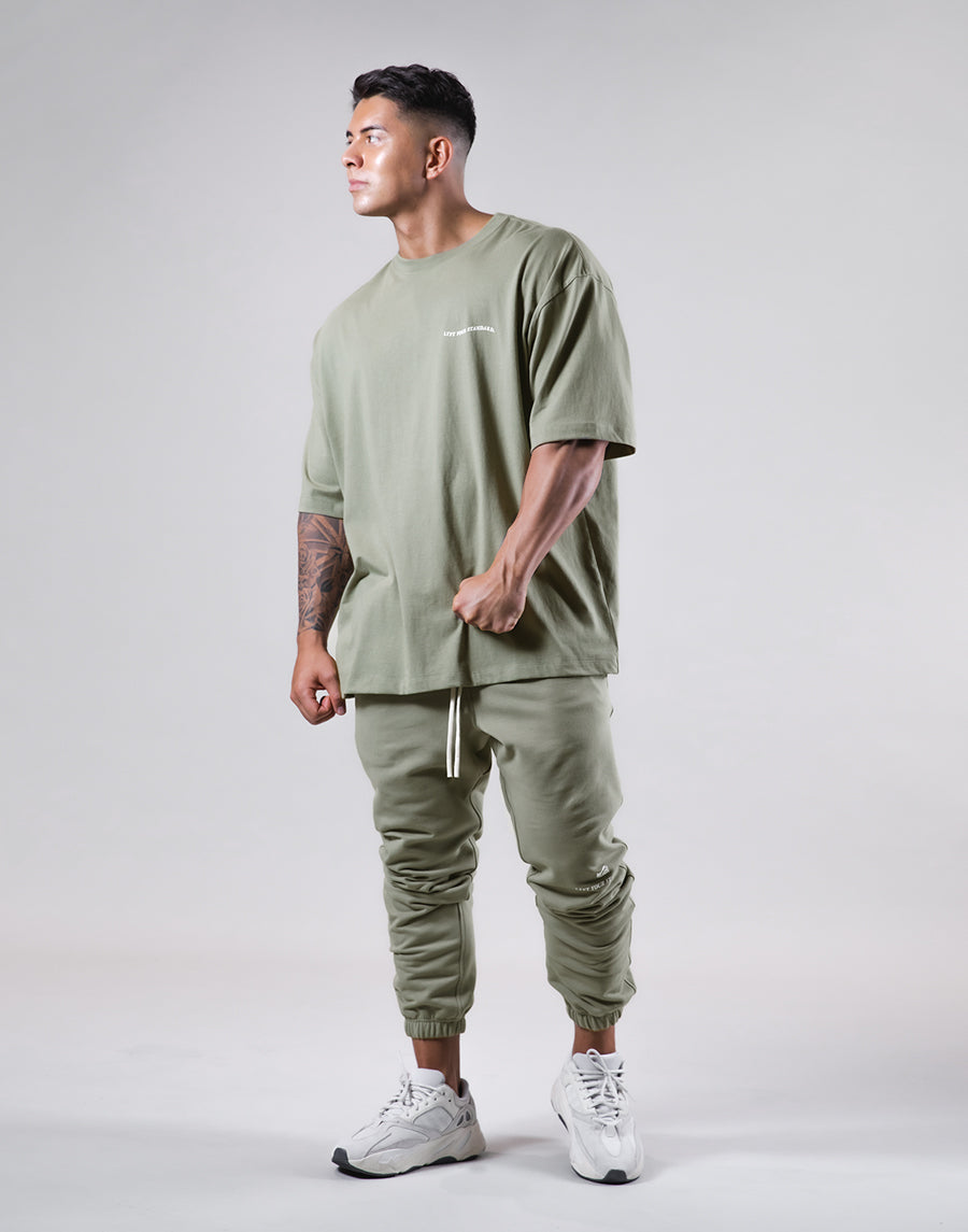 Message Ring Big T-Shirt - Olive