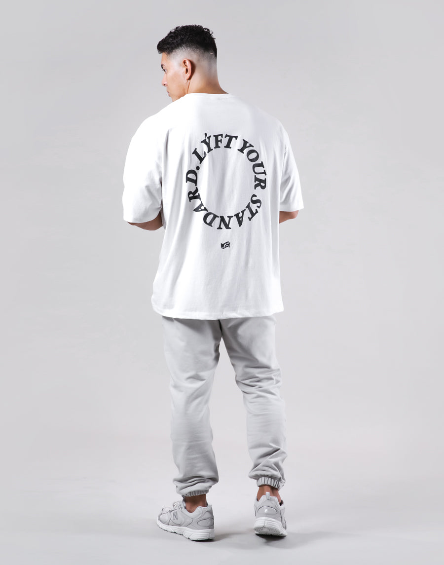 Message Ring Big T-Shirt - White