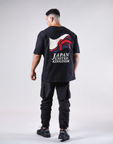 Mixed Flag Big T-Shirt - Black