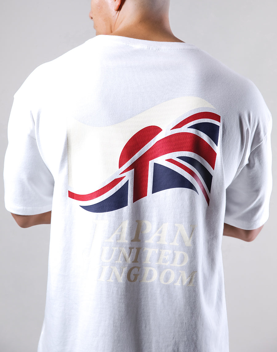 Mixed Flag Big T-Shirt - White