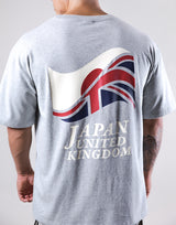 Mixed Flag Big T-Shirt - Grey